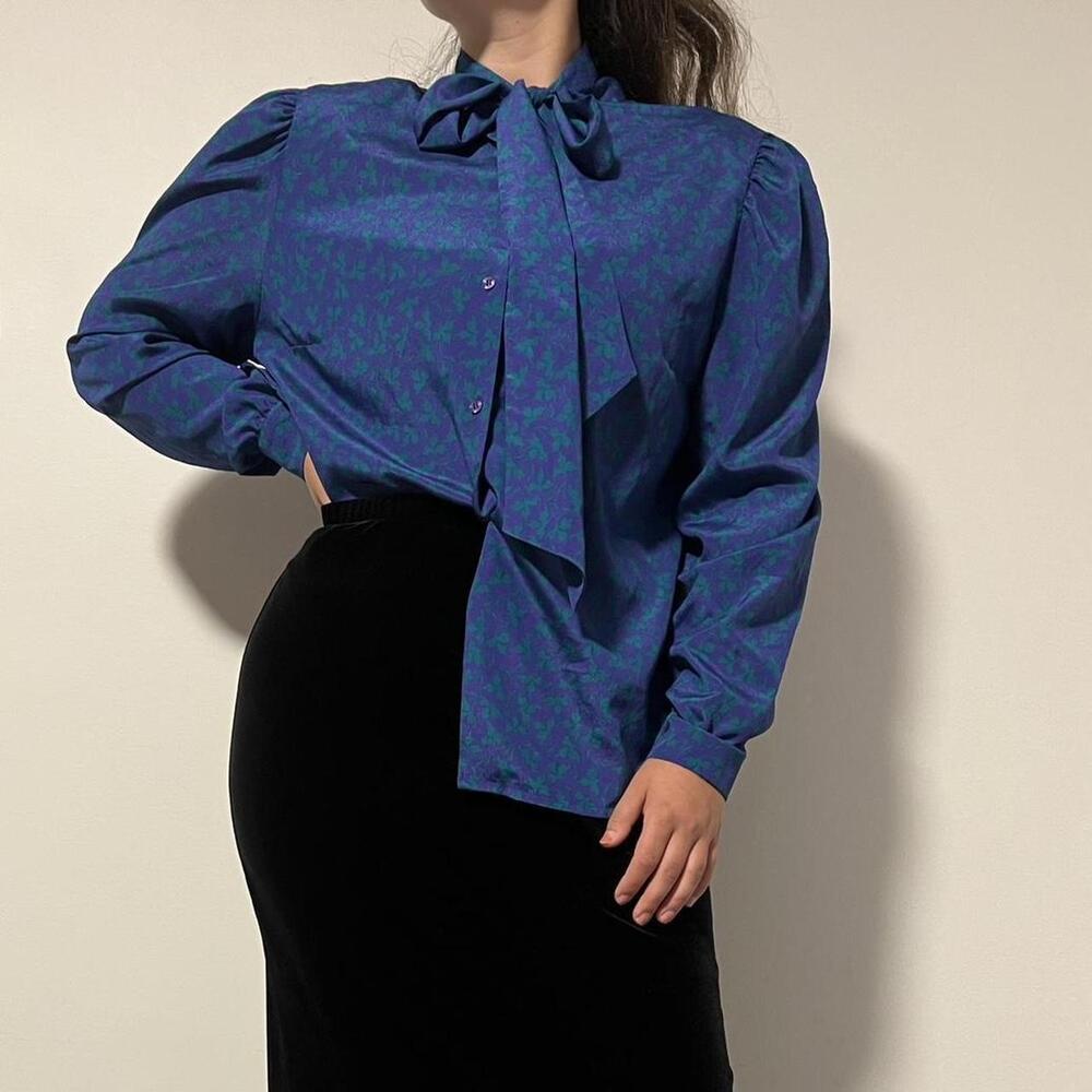 Vintage Weinberg Paris Floral Blouse
